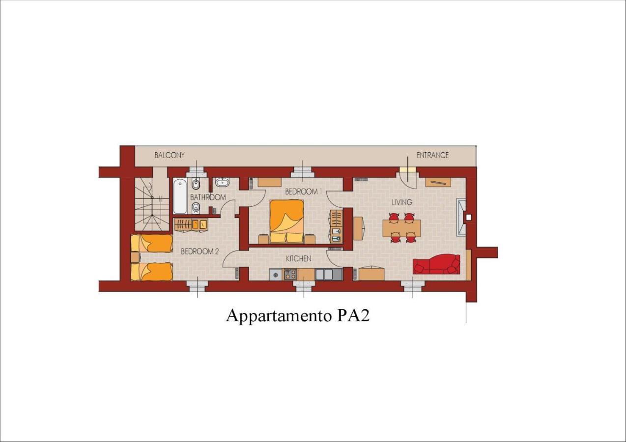 Apartamento Palazzo Barbo Pumenengo Habitación foto