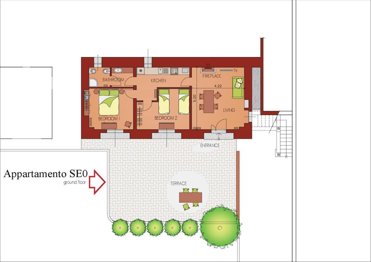 Apartamento Palazzo Barbo Pumenengo Habitación foto
